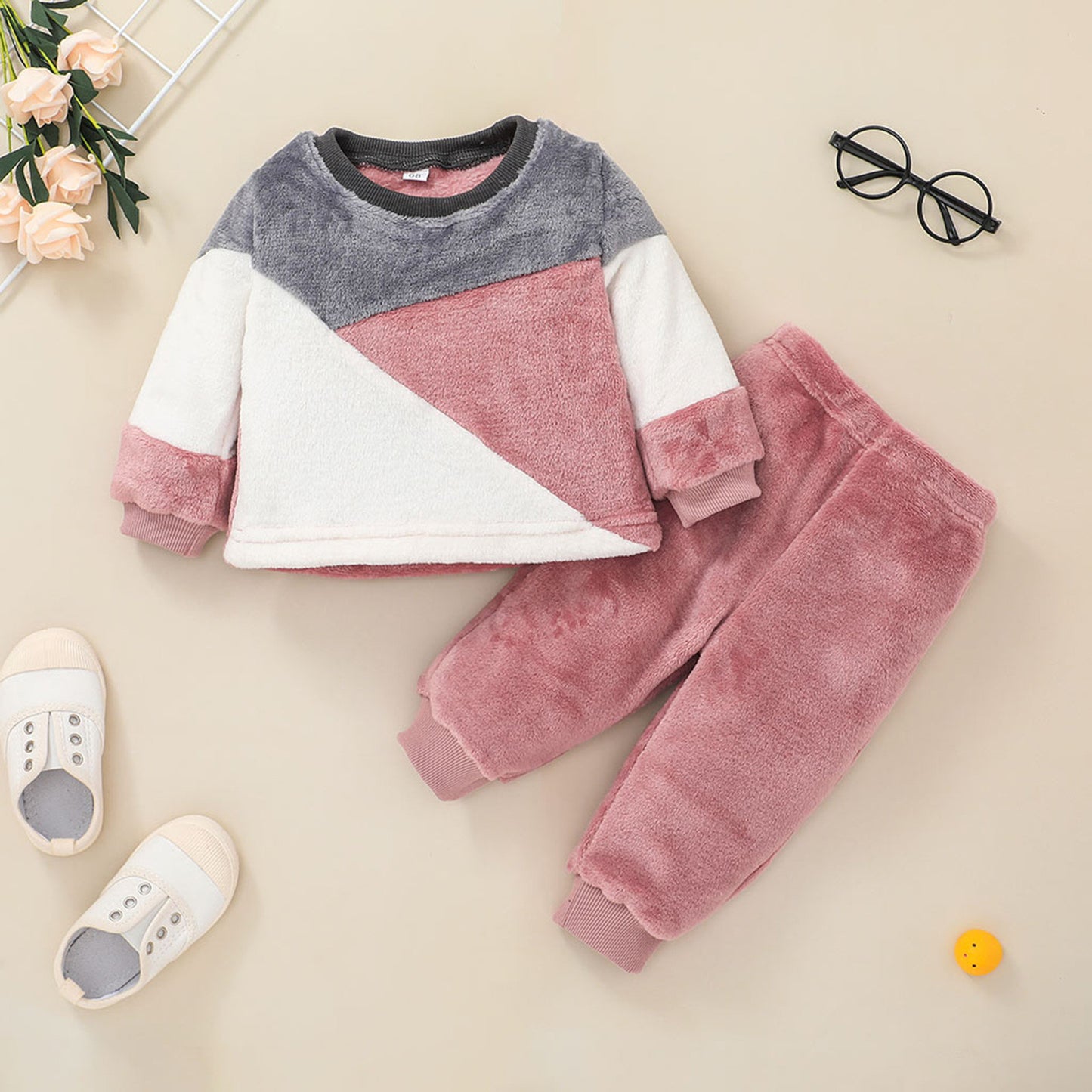 Baby Sweater Suit Clothing Pullover Two-piece Suit